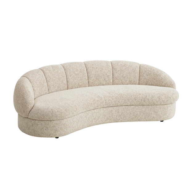 CLC12547-IG 3 Seater Sofa - Honeycomb White