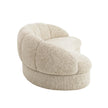 CLC12547-IG 3 Seater Sofa - Honeycomb White