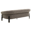 CLC12576-IG Black 3 Seater Sofa - Shadow Grey