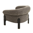 CLC12577-IG Black Armchair - Shadow Grey
