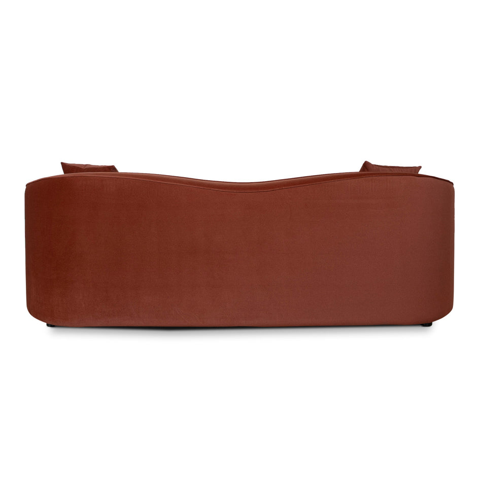 CLC12758-CA 3 Seater Sofa - Burnt Maroon