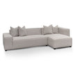 CLC6533-CA 3 Seater Right Chaise Fabric Sofa - Sterling Sand