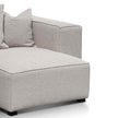 CLC6533-CA 3 Seater Right Chaise Fabric Sofa - Sterling Sand