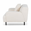 CLC6690-CA Armchair - Ivory White Boucle with Black Legs - Last one