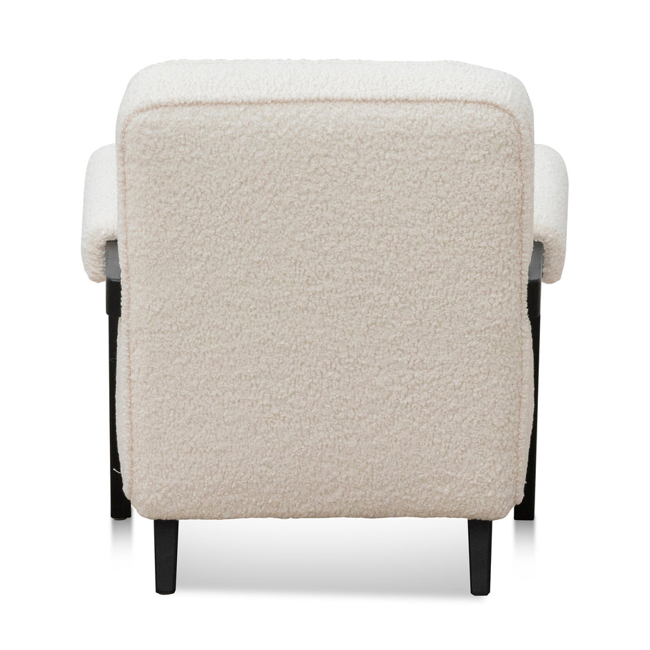 CLC6904-KSO Armchair - Ivory White Sherpa