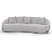 CLC8052-FS 4 Seater Sofa - Ash Grey Boucle