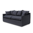 CLC8123-CA 3 Seater Fabric Sofa - Charcoal Linen - Last one