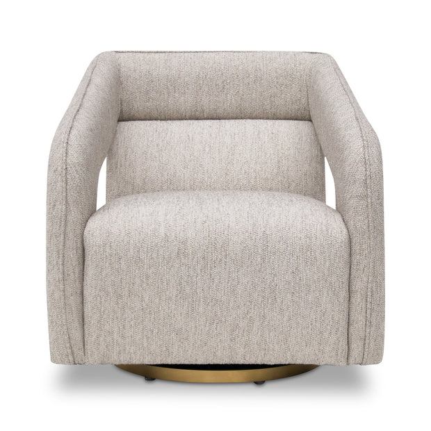 CLC8220-CA Swivel Armchair - Light Grey
