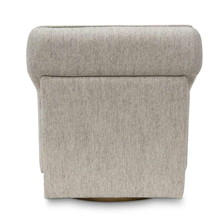 CLC8220-CA Swivel Armchair - Light Grey