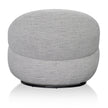 CLC8333-KSO Swivel Fabric Lounge Chair - Fog Grey
