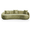 CLC8514-FS 4 Seater Fabric Sofa - Elegant Sage