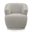 CLC8647-FS Fabric Armchair - Ash Grey Boucle