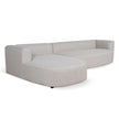 CLC8744-CA Left Chaise Sofa - Sterling Sand