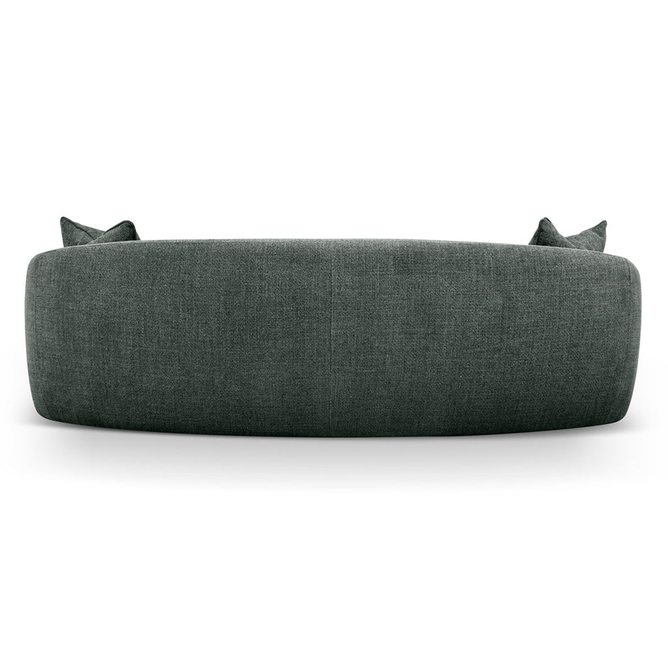 CLC8777-CA 3 Seater Fabric Sofa -  Moss Green