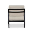 CLC8807-LJ Black Elm Armchair - Light Beige