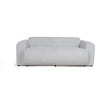 CLC8843-BS 3 Seater Fabric Sofa - Silver Grey Boucle