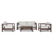 CLS10165-EM 4pcs Outdoor Lounge Set - Royal Sand