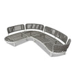 CLS12167-EM Outdoor Corner Sofa - Light Brown
