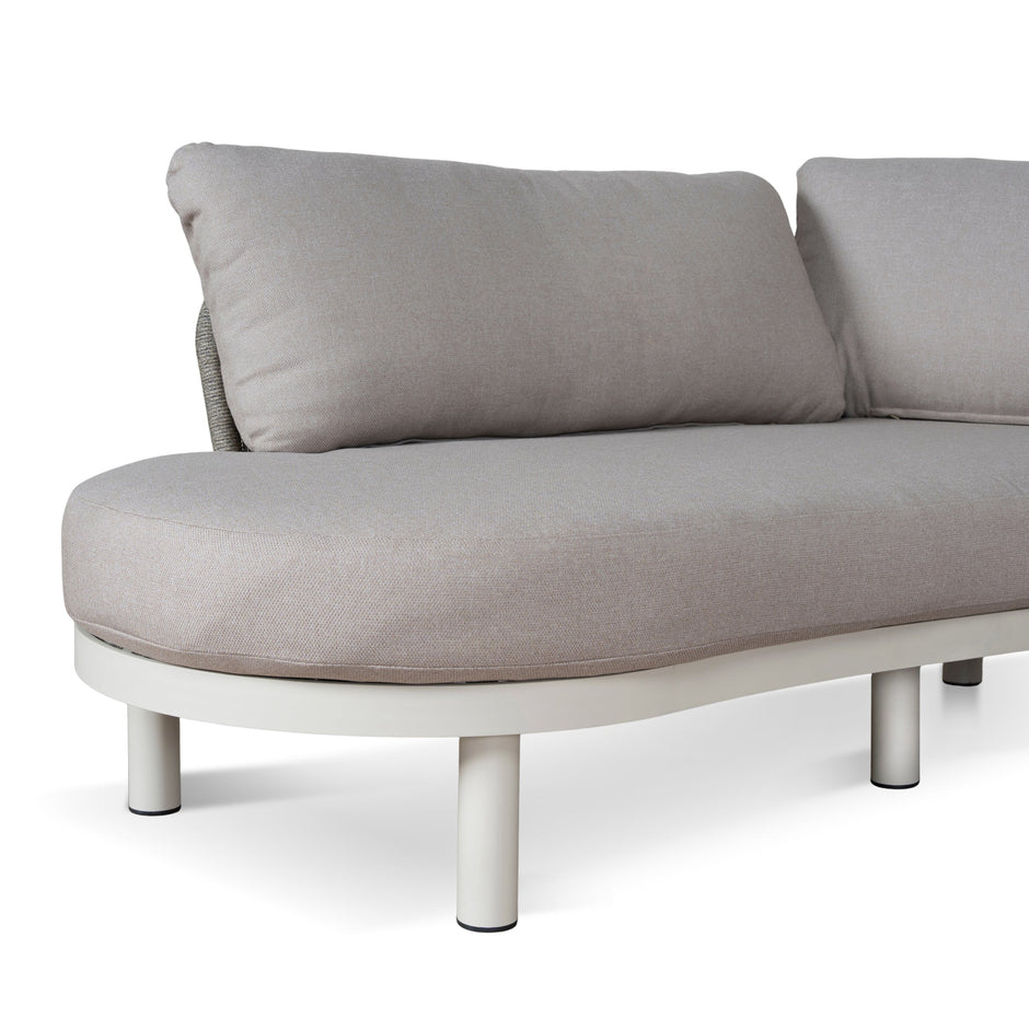 CLS12167-EM Outdoor Corner Sofa - Light Brown