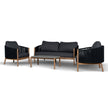 CLS12171-EM 4pcs Outdoor Lounge Set - Anthracite