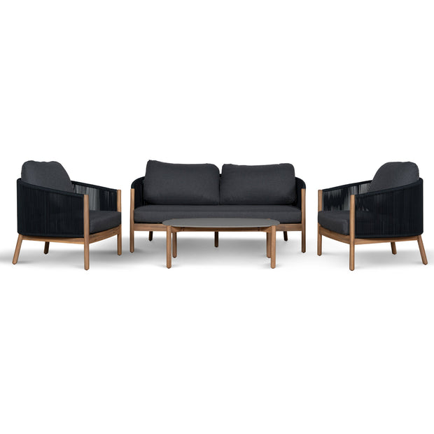 CLS12171-EM 4pcs Outdoor Lounge Set - Anthracite