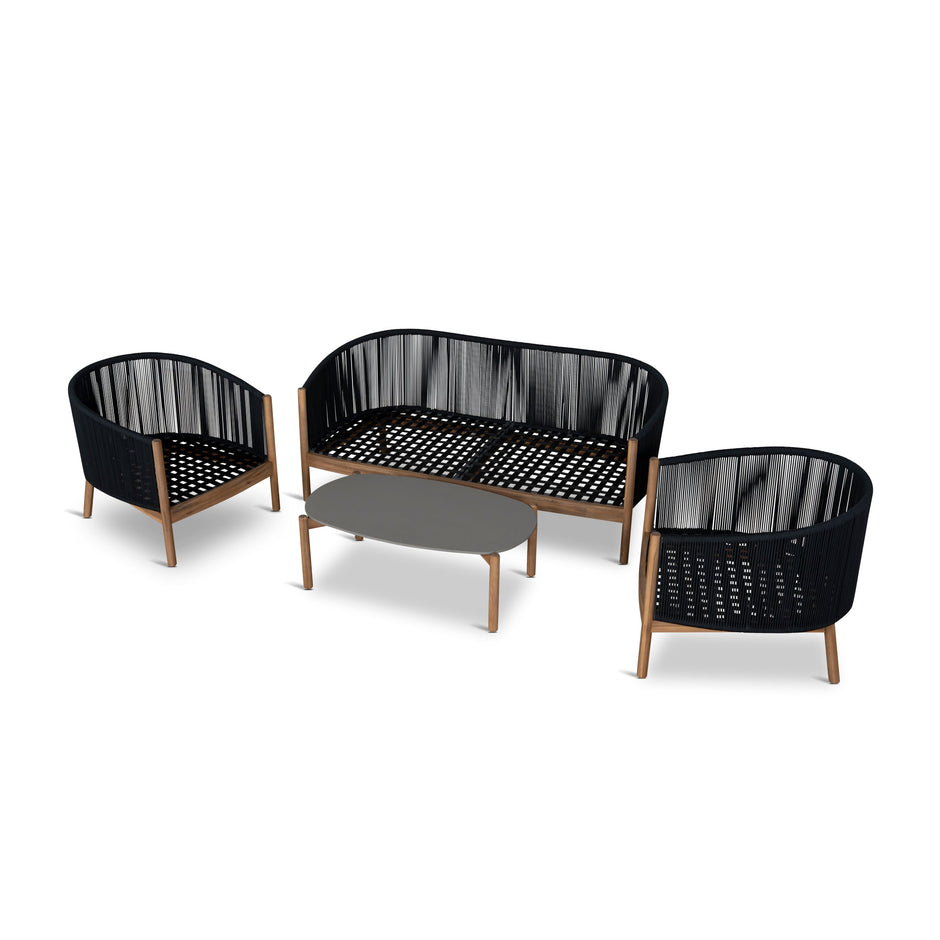 CLS12171-EM 4pcs Outdoor Lounge Set - Anthracite