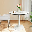 Levede Dining Table Kitchen 4 Person White-2006733275149766662