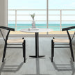 Levede 4x Dining Chairs Wooden Hans Black-2018816917736919046
