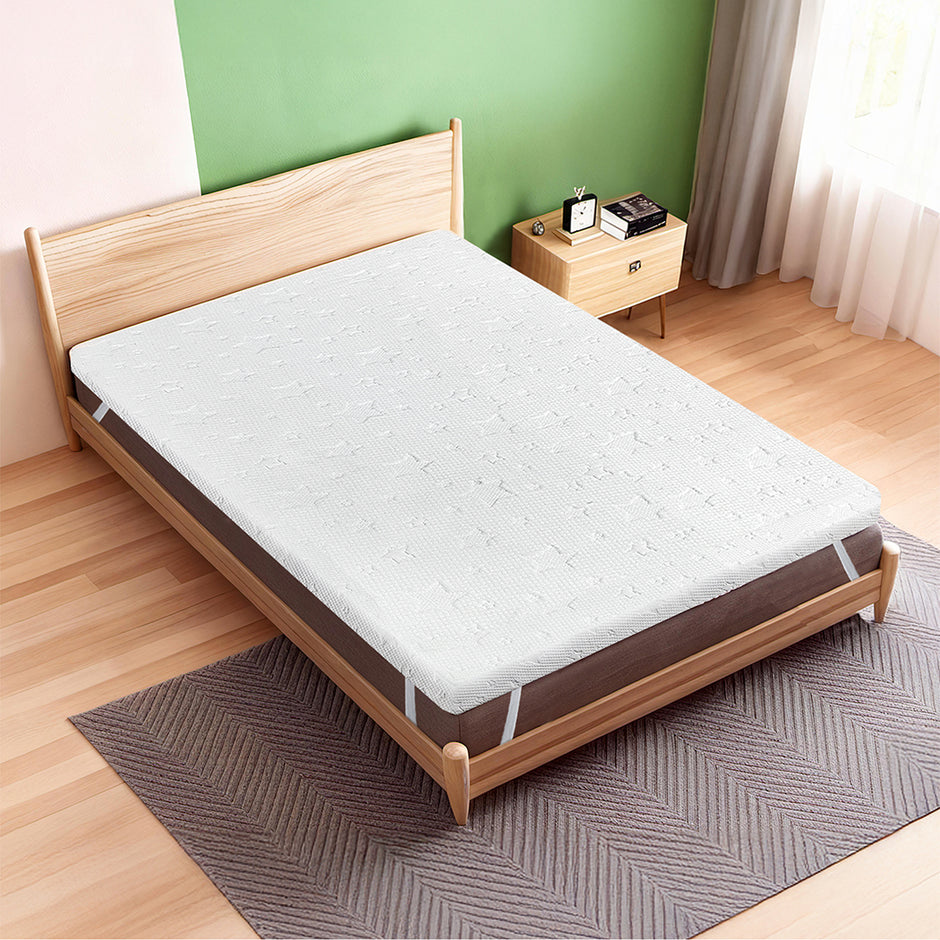 Dreamz Dual-layer Memory Foam Mattress Topper Double-2017004947698225158