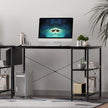 Levede L Shaped Computer Desk Corner Desk Black-2018816900045344774