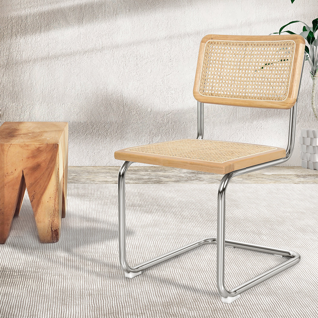 Levede 2x Rattan Chair Dining Chairs-2018816918265401351