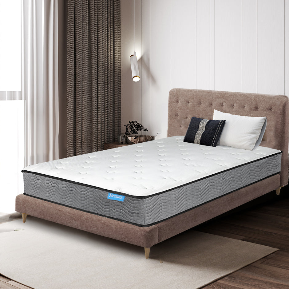 Dreamz Spring Mattress Pocket Bed Top Double-2006733091544109062