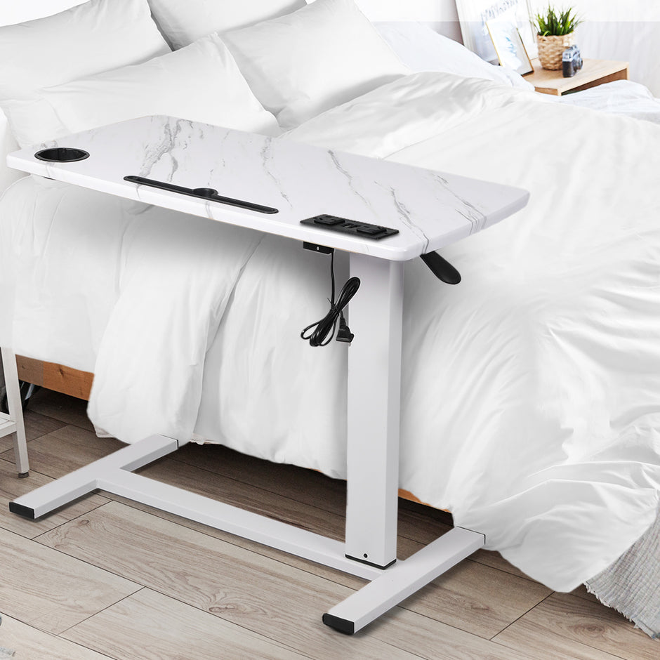 Levede Standing Desk Height Adjustable White-2006733138558062599