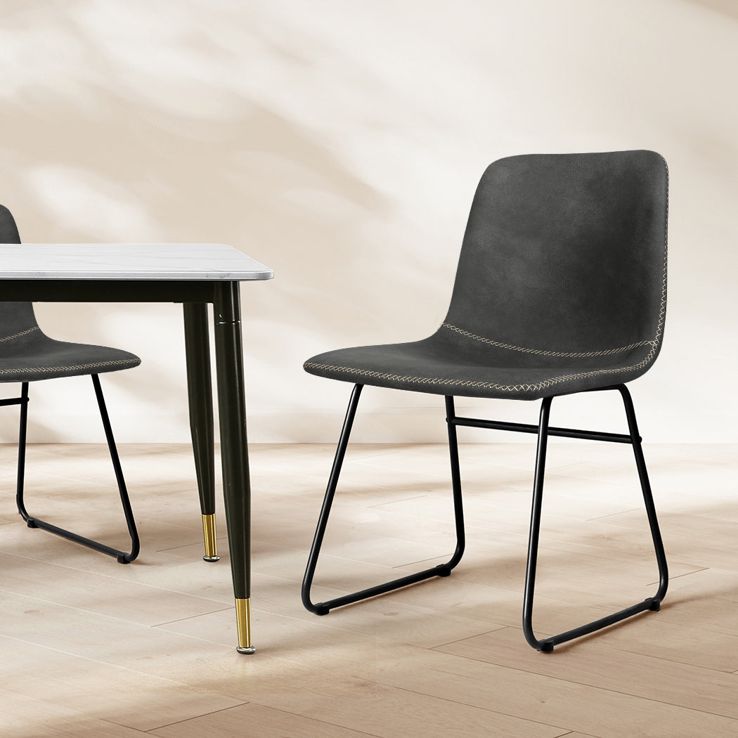 Levede 6x Dining Chairs Kitchen Table-2006732732603961350