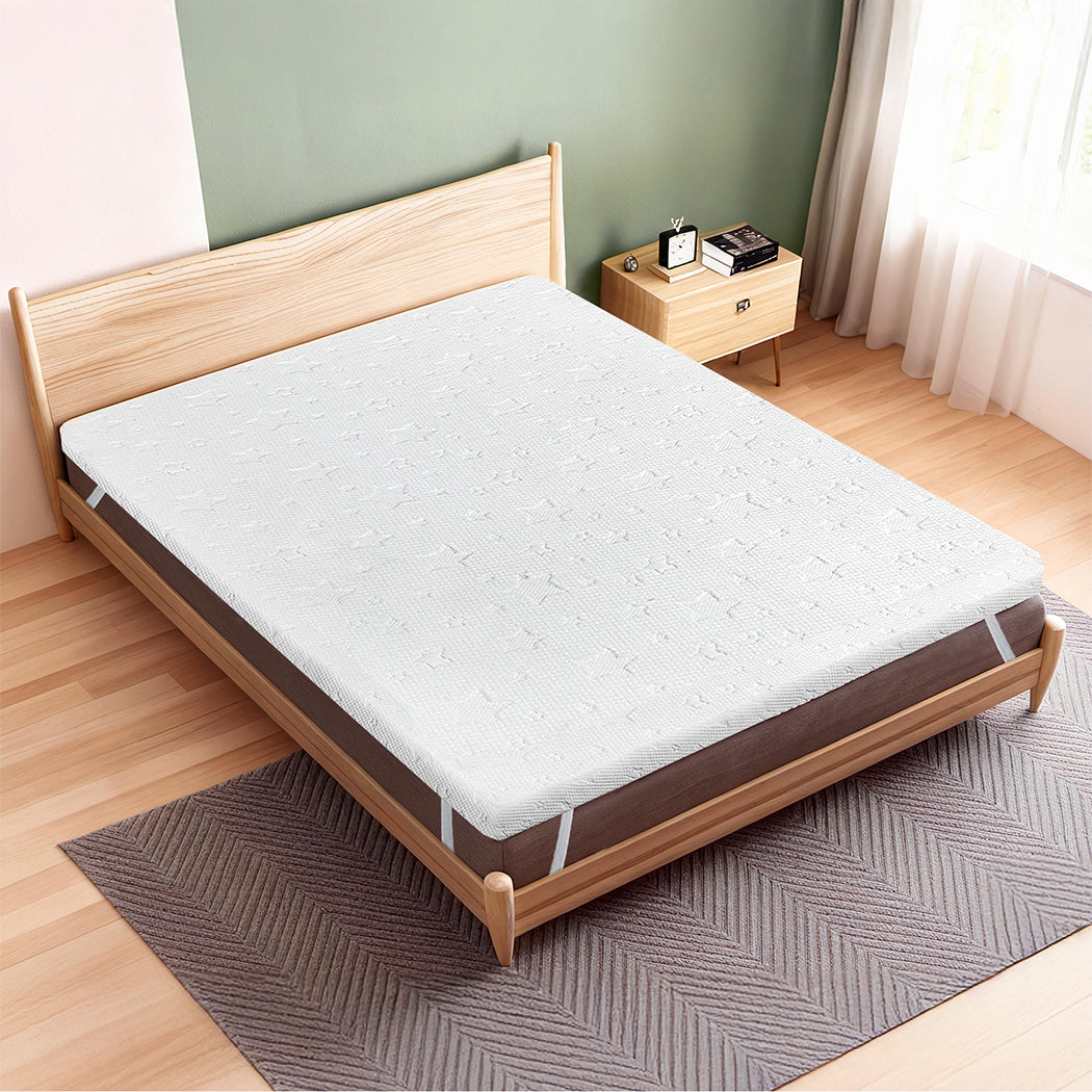 Dreamz Memory Foam Mattress Topper King Single 5cm-2017004948172181510