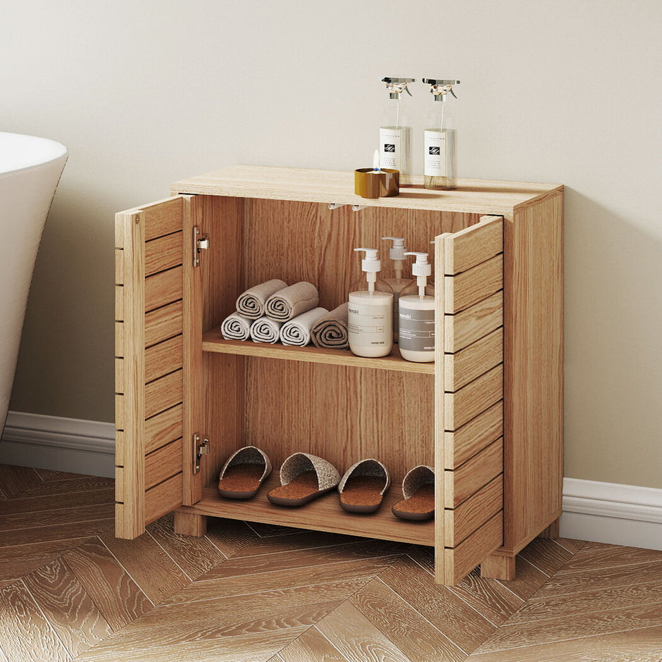 Levede Bathroom Storage Cabinet Floor Standing Cupboard-2011971104146591750
