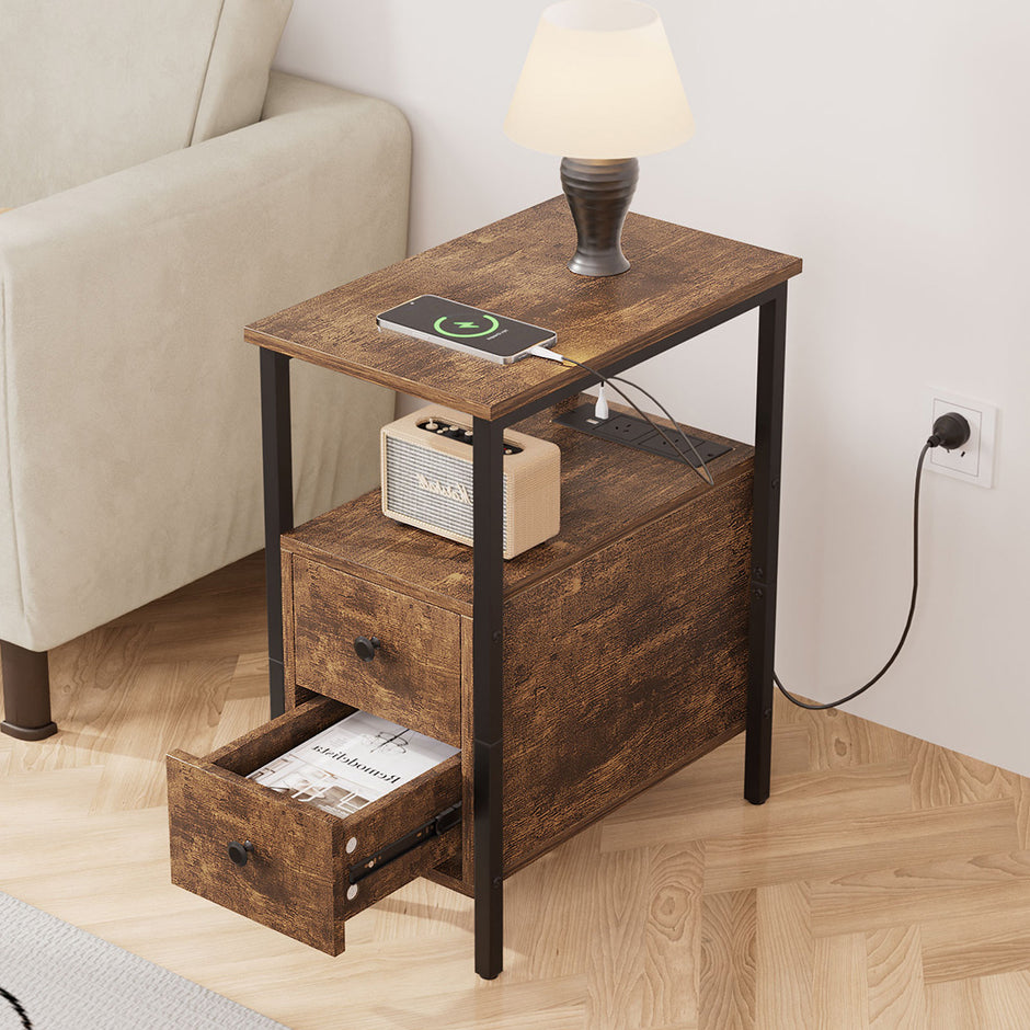 Levede Side Table Narrow Coffee End Table-2006732899088470022
