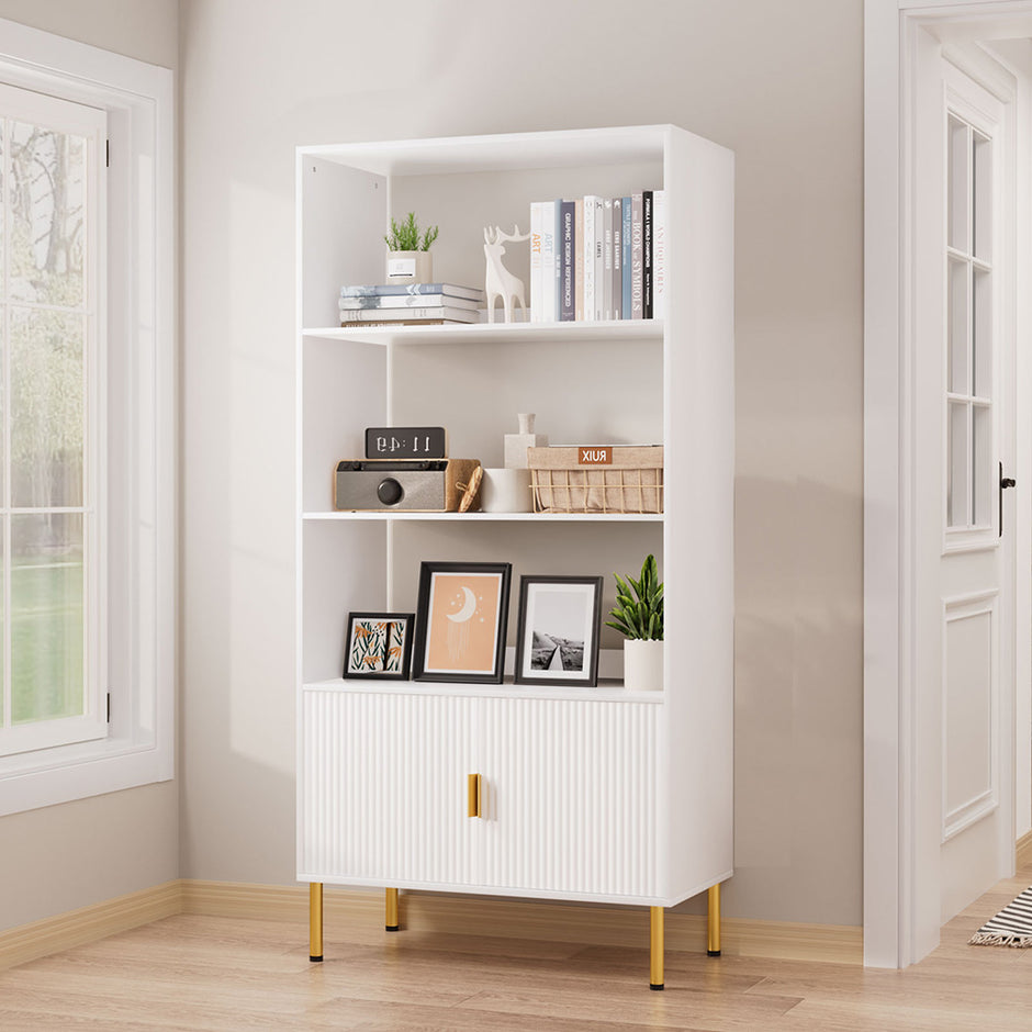 Levede Display Shelf 3 Tier Bookshelf-2006732865097830407