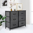 Levede Storage Cabinet Tower Chest Dark Grey-2006733261635719174