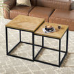 Levede 2PCS Nesting Coffee Tables-2018816870689411079