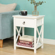 Levede 1x Bedside Tables Drawers Side-2006733144321036288