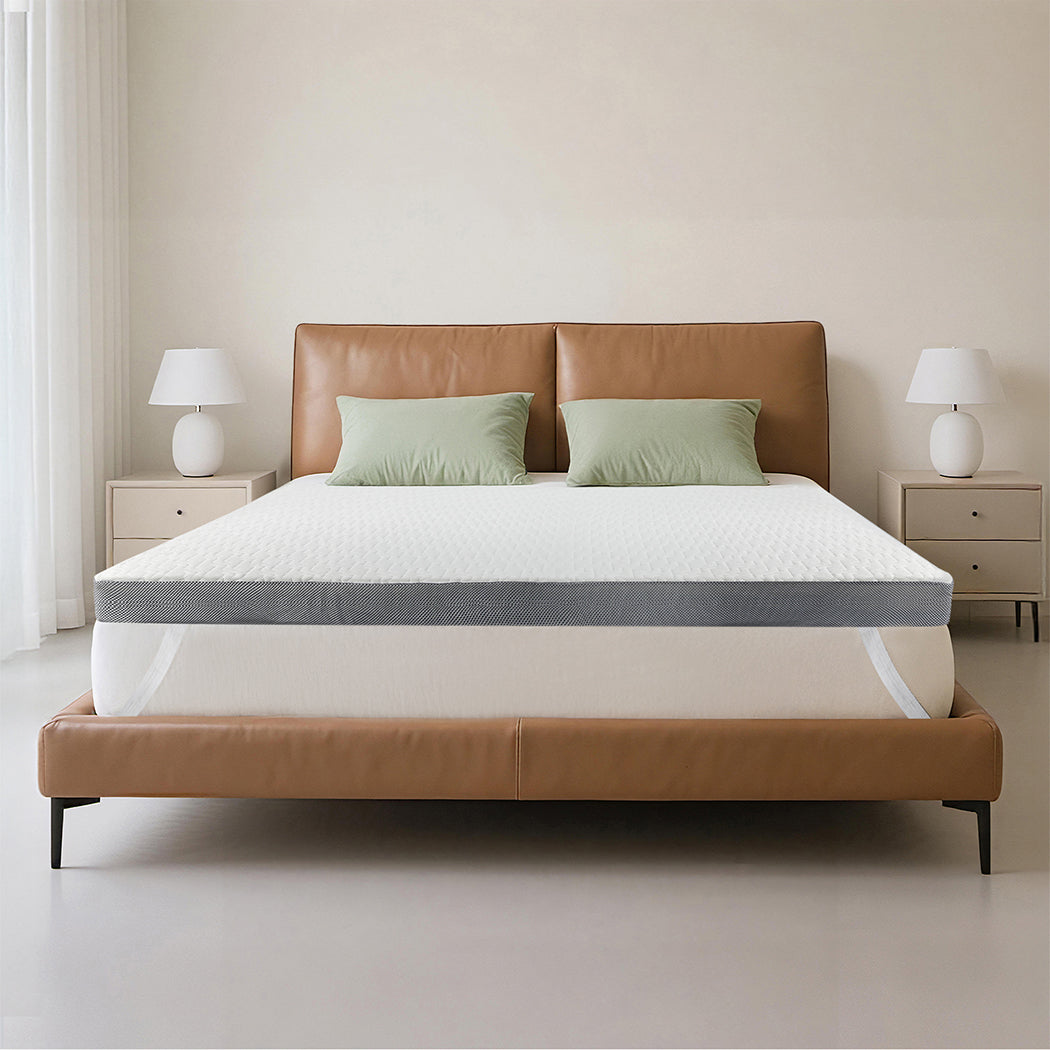 Dreamz Mattress Topper Double Memory Foam All Season-2006733413968646150