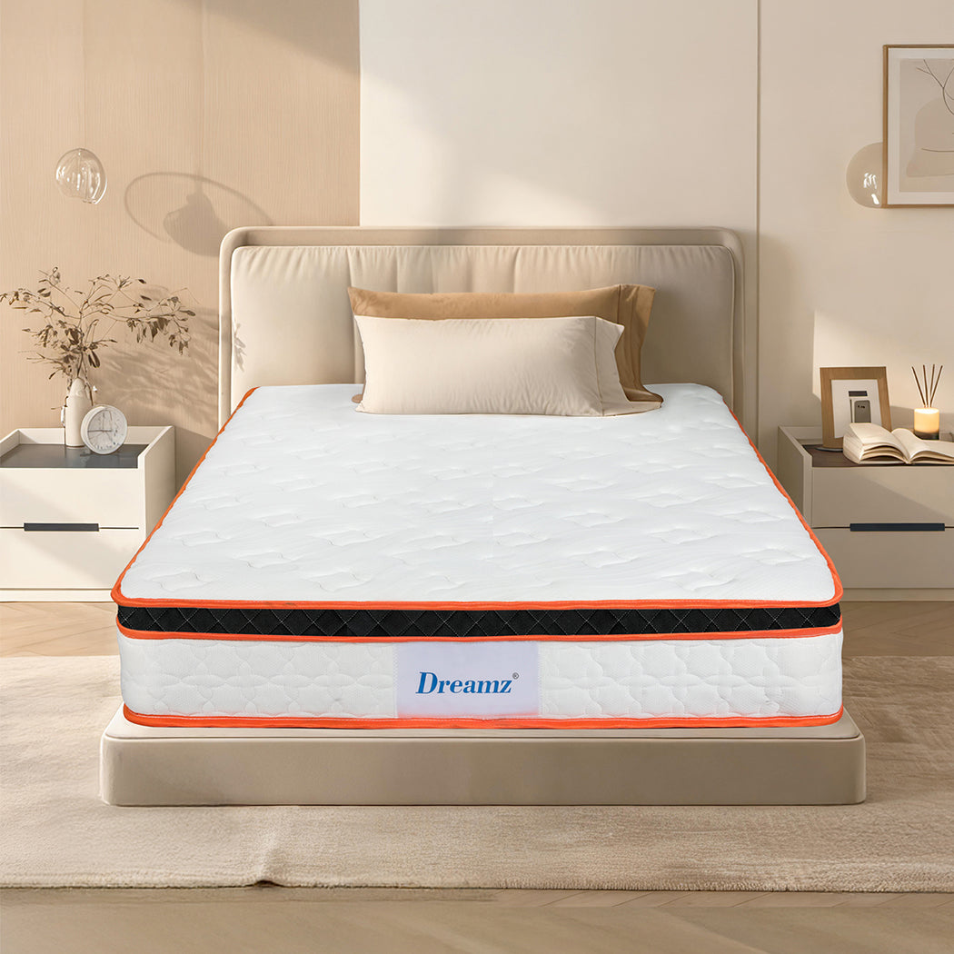 Dreamz 7 Zone Pocket Spring Mattress 26cm King Single-2006733416799801350