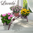 2X Plant Stand Outdoor Indoor Metal Bronze-2018816788816596998