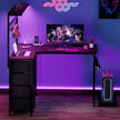 Levede Computer Desk Convertible L-shaped Study Table-2011971108542222342