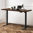 Levede Motorised Standing Desk Adjustable 140cm Walnut 1000x 1MM-2018816933159374854