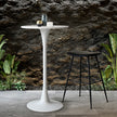 Levede 2x Round Bar Table Pub Tables White-2006733275493699590