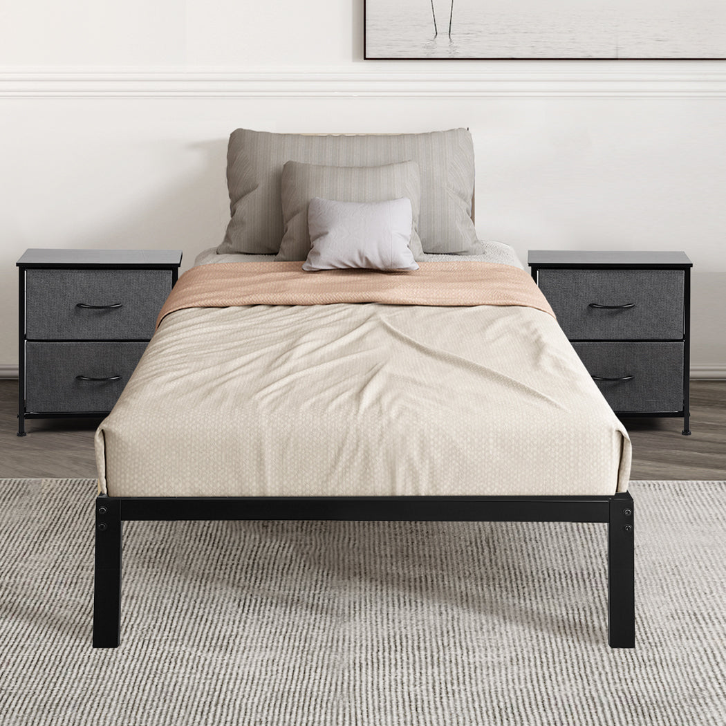 Levede Metal Bed Frame Heavy Duty Storage Space-2018816898795442182