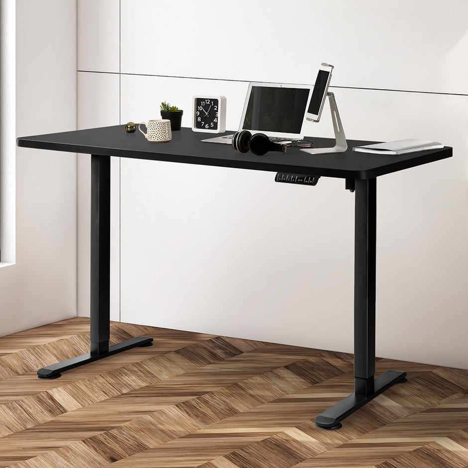 Levede Motorised Standing Desk Height 120cm Black 800x 1.5MM-2018816927035691014