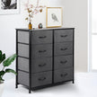 Levede Storage Cabinet Tower Chest Dark Grey-2018816882634788870